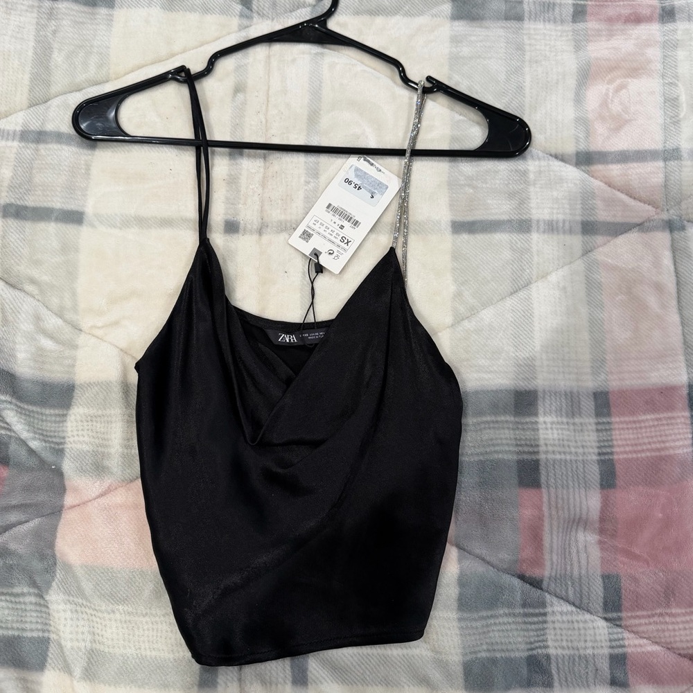 Zara Black Camisole Top